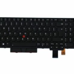 Lenovo ThinkPad T580 P52s Keyboard 01HX229 Spanish Black Backlit, Grade A