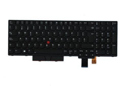 Lenovo ThinkPad T580 P52s Keyboard 01HX229 Spanish Black Backlit, Grade A