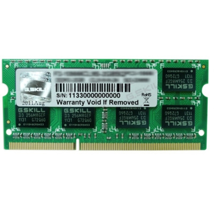 G.Skill DDR3 PC1066 4GB CL7 SO-DIMM – NEW